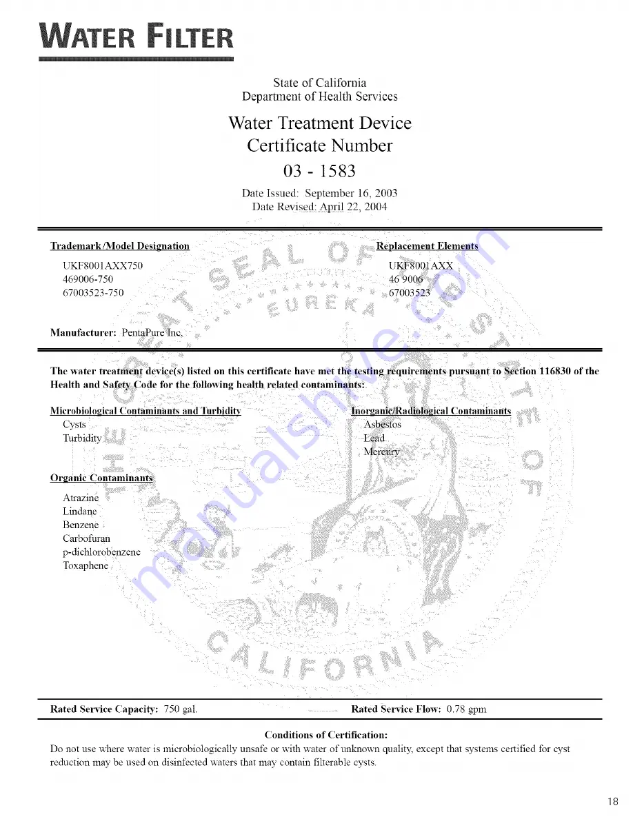 Jenn-Air REFRIGERATOR Use & Care Manual Download Page 19