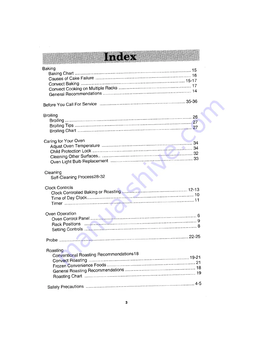 Jenn-Air W30400P User Manual Download Page 4