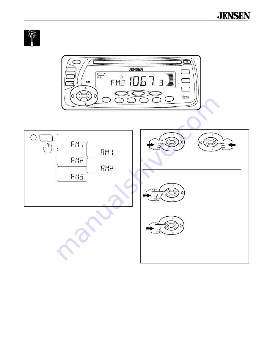 Jensen CD615X Скачать руководство пользователя страница 5