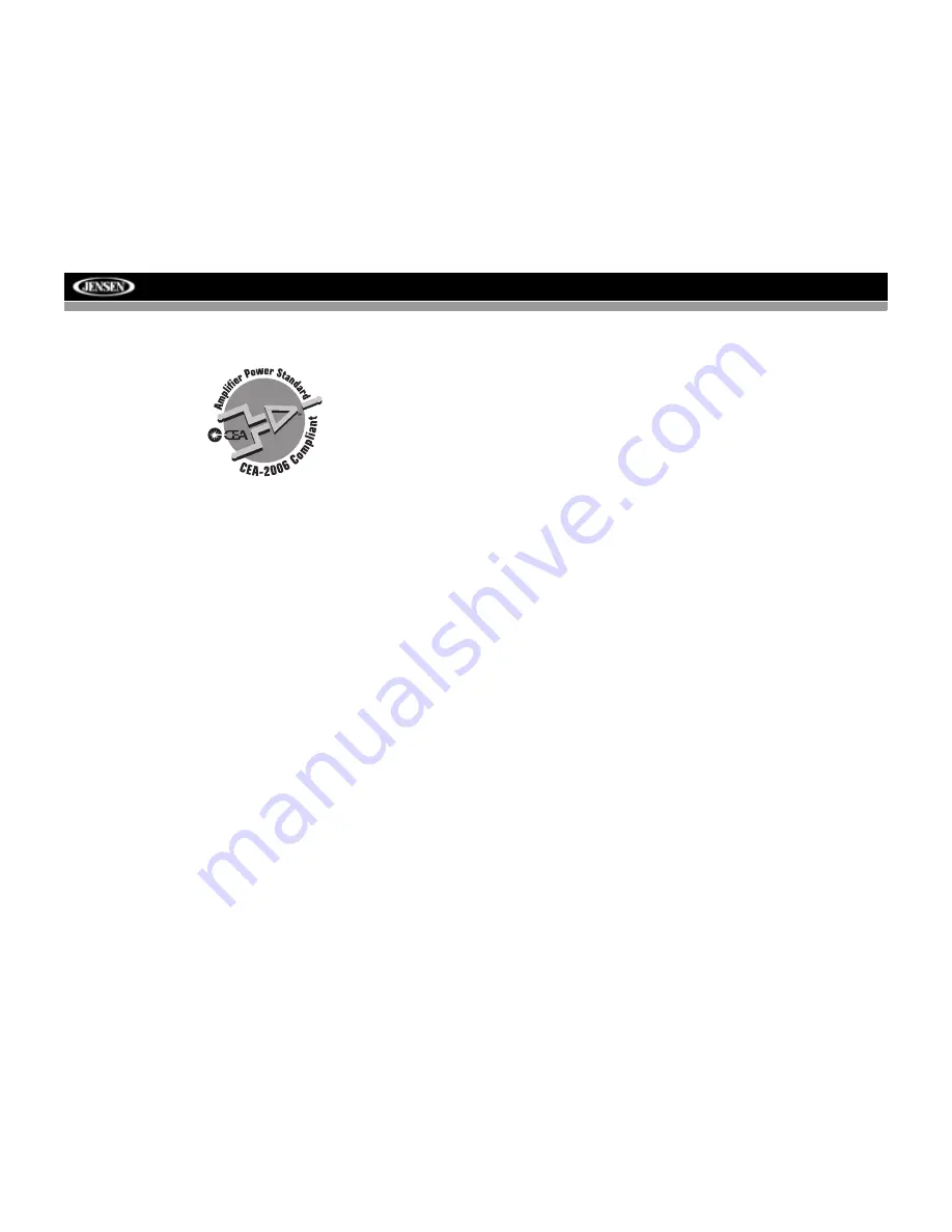 Jensen VM8013HD - Screen MultiMedia Receiver Installation And Operation Manual Download Page 50