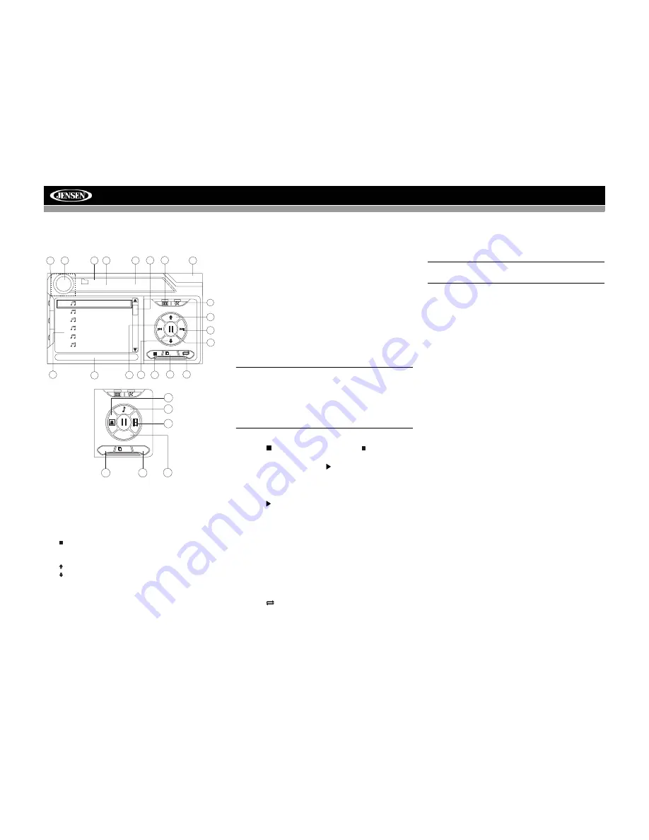 Jensen VM9022 - DVD Player With LCD Monitor Скачать руководство пользователя страница 34