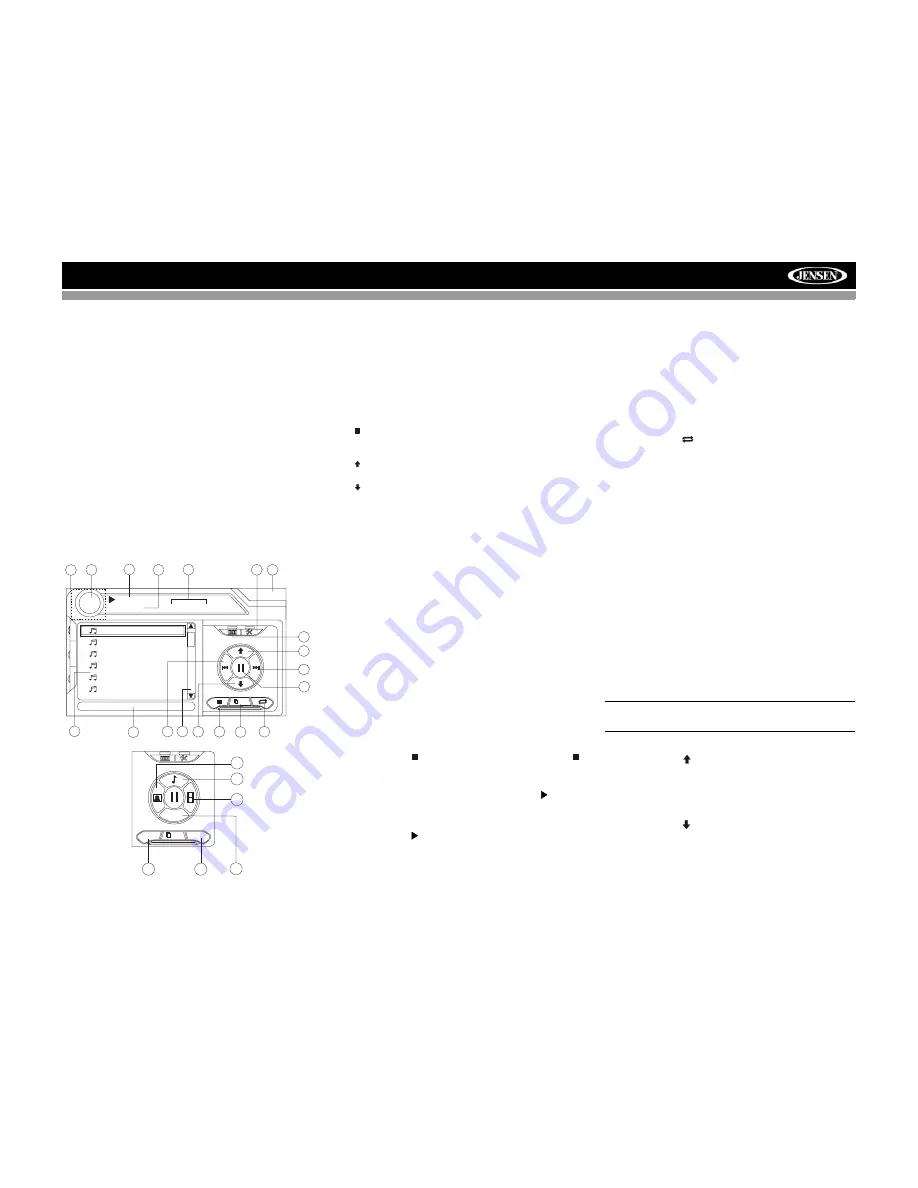 Jensen VM9022 - DVD Player With LCD Monitor Скачать руководство пользователя страница 107