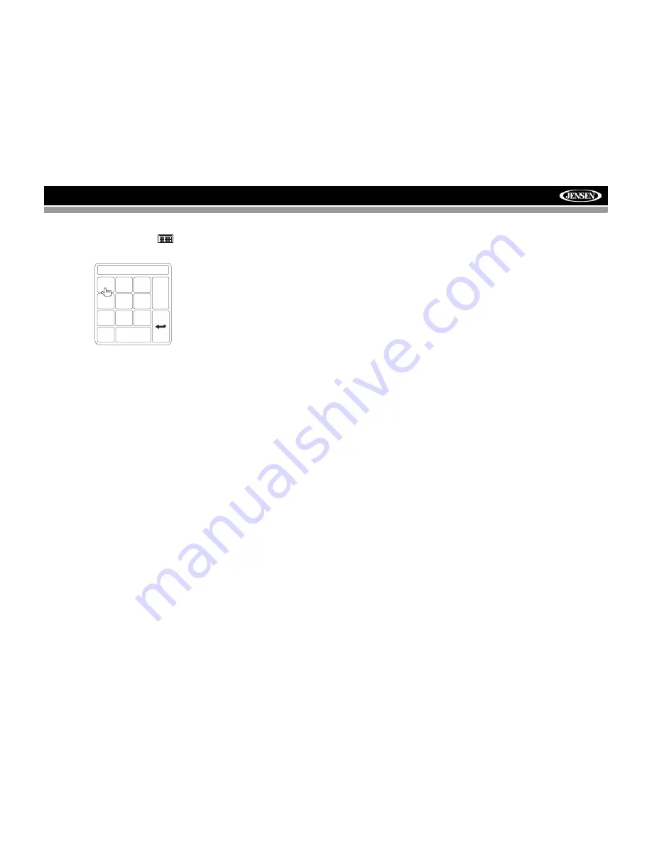 Jensen VM9022HDN - Touch Screen Double Din MultiMedia... Installation And Operation Manual Download Page 35