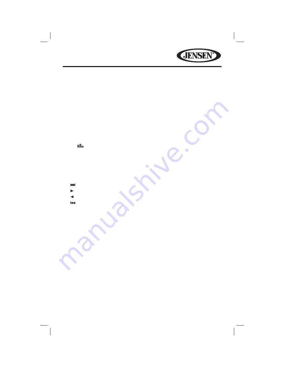 Jensen VM9215BT Operating Instructions Manual Download Page 35