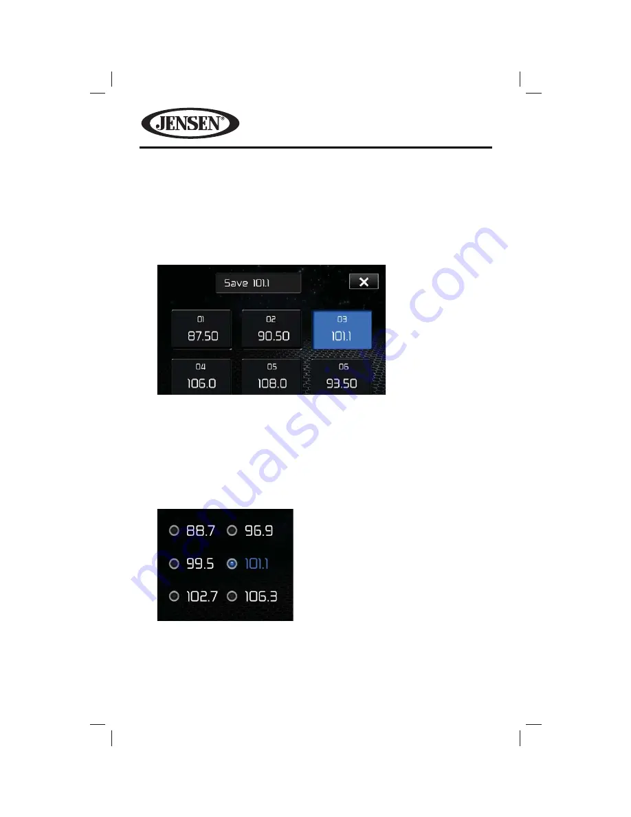 Jensen VM9215BT Скачать руководство пользователя страница 38