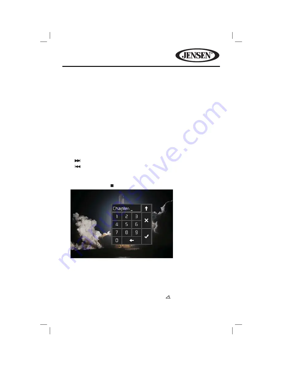 Jensen VM9215BT Operating Instructions Manual Download Page 43