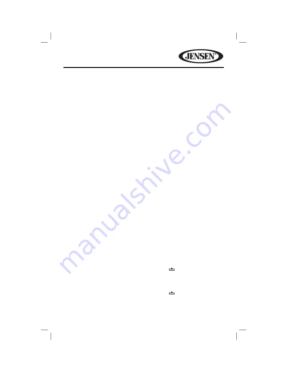 Jensen VM9215BT Operating Instructions Manual Download Page 75