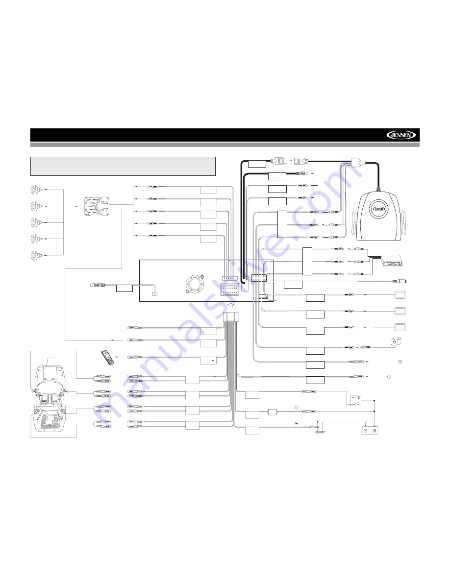 Jensen VM9312HD - DVD Player With LCD Monitor Installation And Operation Manual Download Page 8