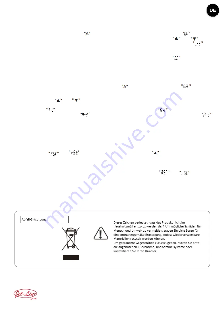 Jet-Line AURELIO User Manual Download Page 3