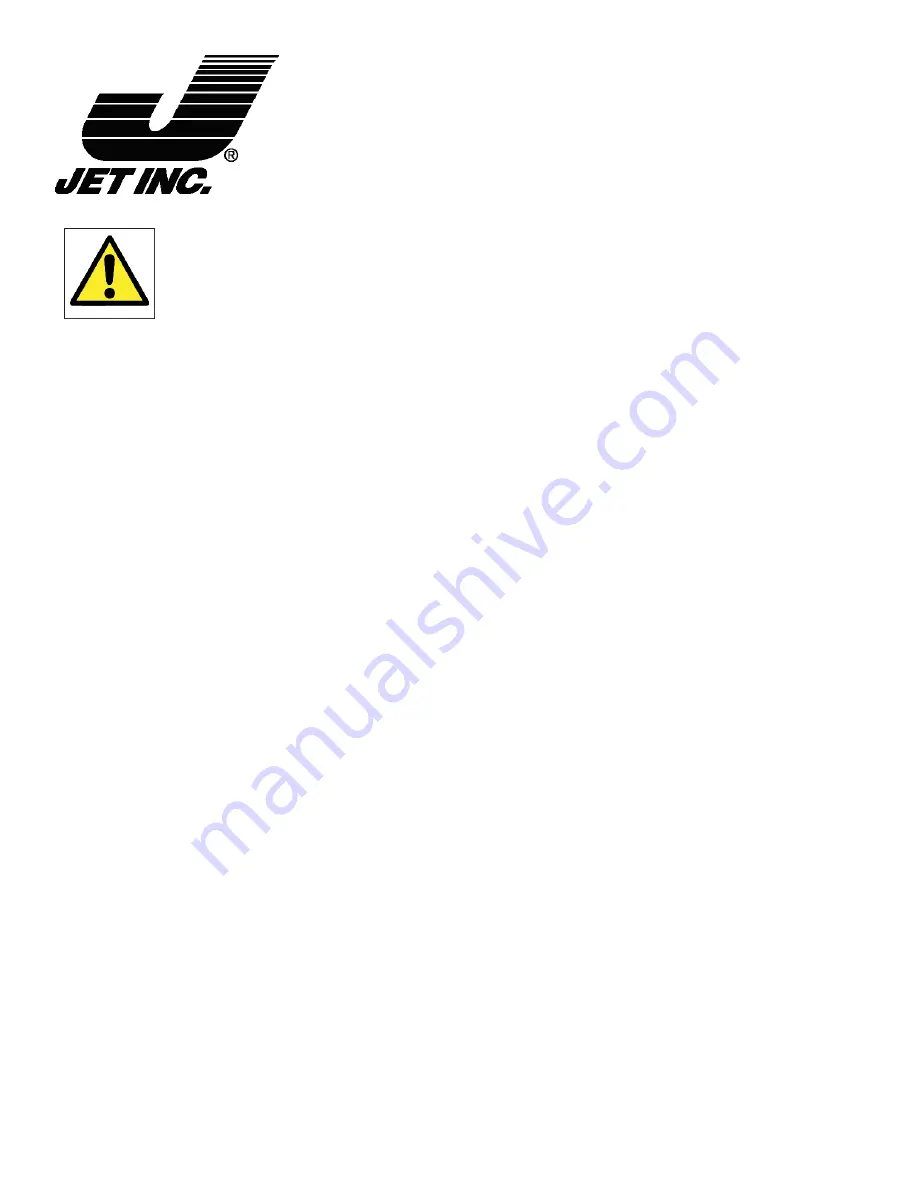 Jet 952 Installation Instructions Manual Download Page 5