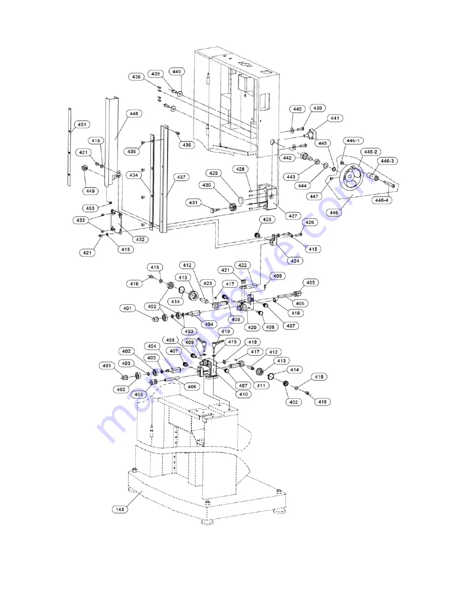 Jet JWBS-14SF Operating Instructions And Parts Manual Download Page 30