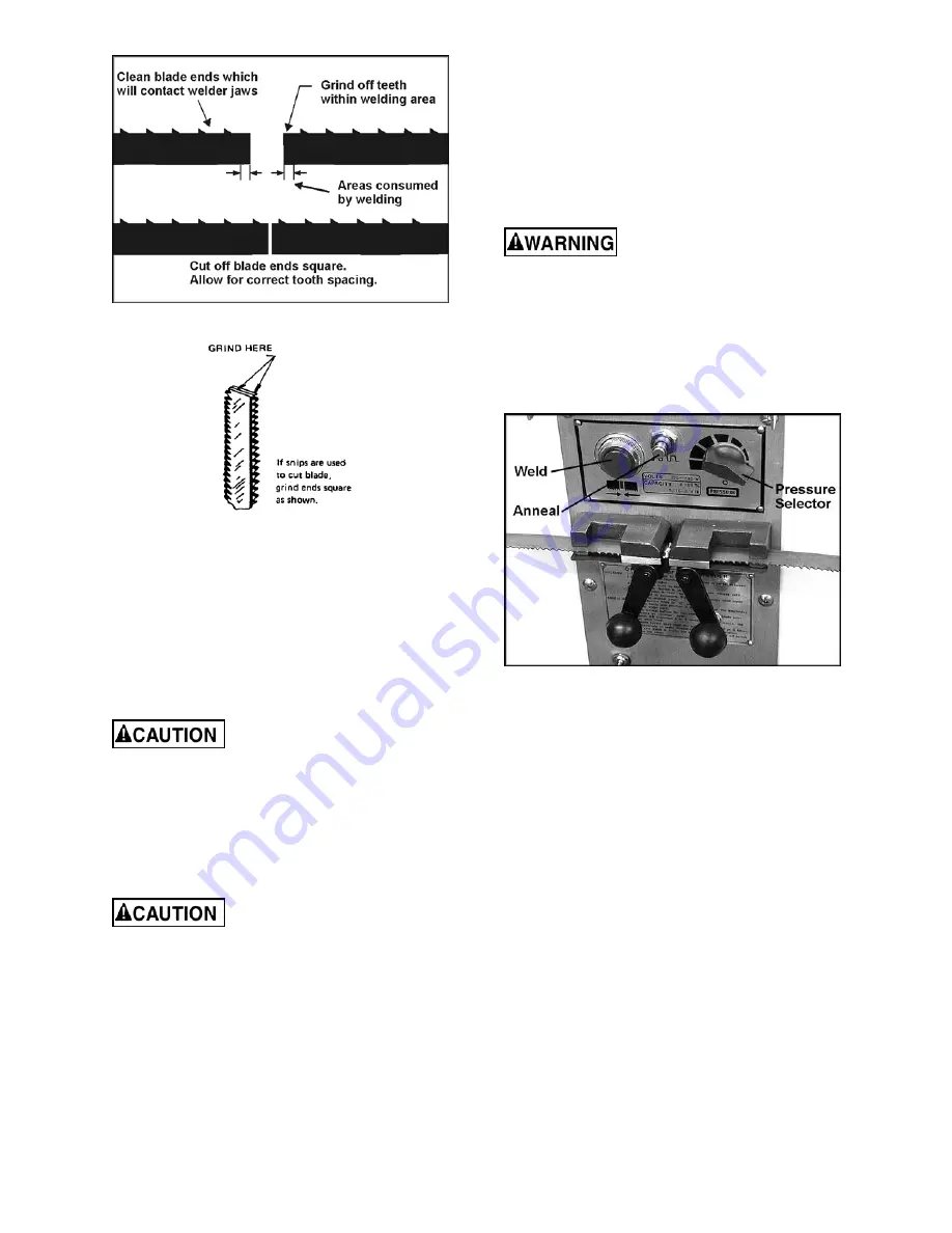 Jet VBS-1408 Operating Instructions And Parts Manual Download Page 12