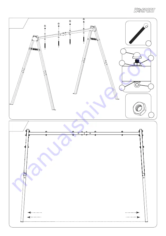 K-SPORT KSOZ015 Assembly Instruction Manual Download Page 5