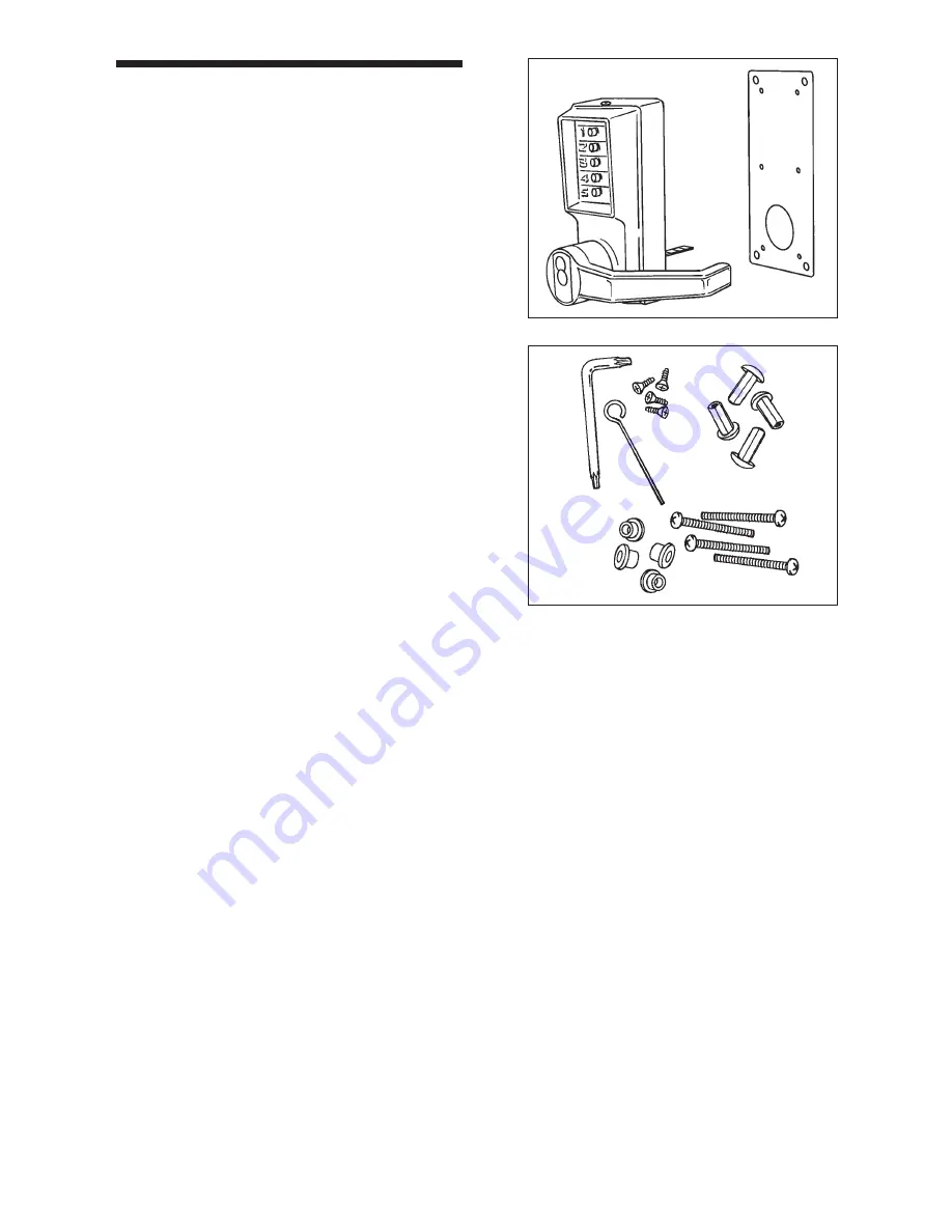 Kaba Simplex LP1000 Series Скачать руководство пользователя страница 5