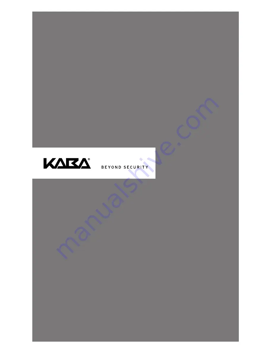 Kaba Simplex LP1000 Series Installation Instructions Manual Download Page 32