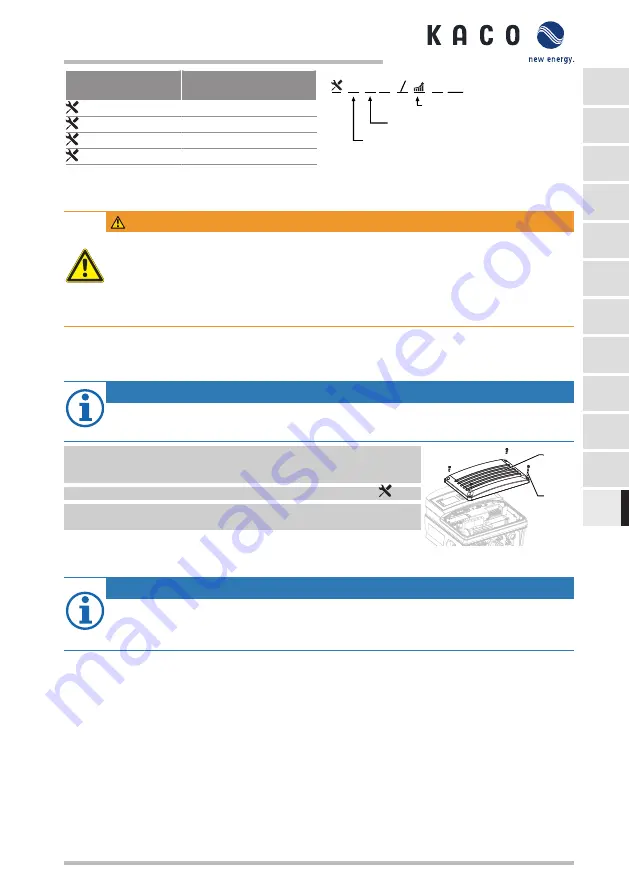 Kaco blueplanet 15.0 TL3 Quick Manual Download Page 109