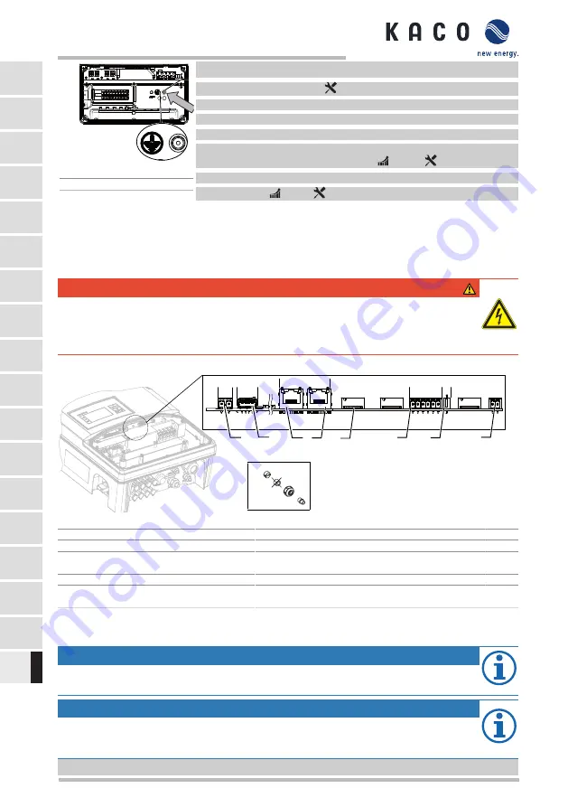 Kaco blueplanet 15.0 TL3 Quick Manual Download Page 166