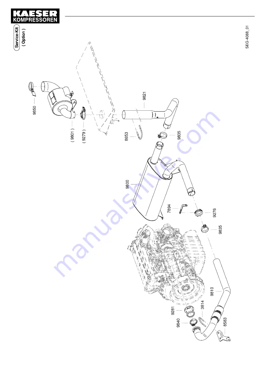 KAESER KOMPRESSOREN M250 Operator'S Manual Download Page 224