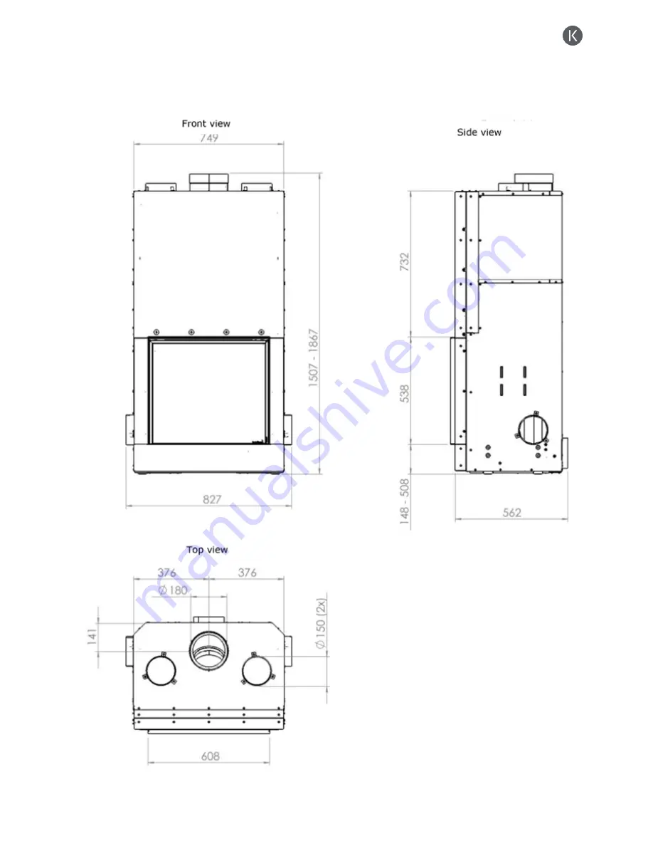 Kalfire W Series Installation And User Manual Download Page 49