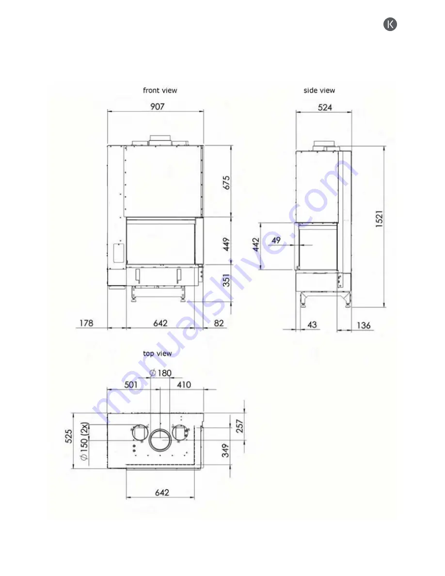 Kalfire W Series Installation And User Manual Download Page 51