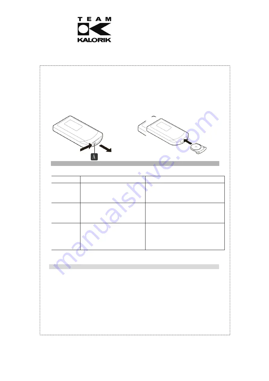 Kalorik TKG VT 2000 Operating Instructions Manual Download Page 26