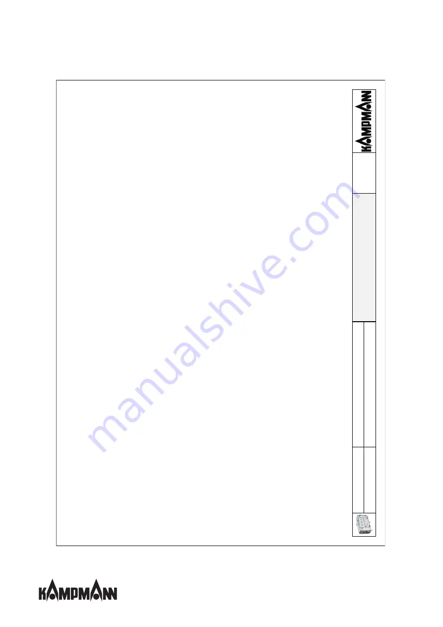 Kampmann KaCompact KG Assembly, Installation And Operating Instructions Download Page 26