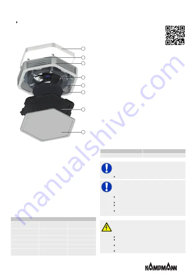 Kampmann Ultra Assembly Instructions Manual Download Page 11