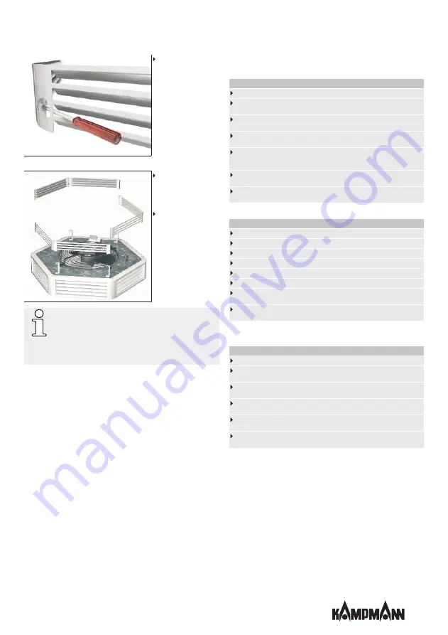 Kampmann Ultra Assembly Instructions Manual Download Page 25