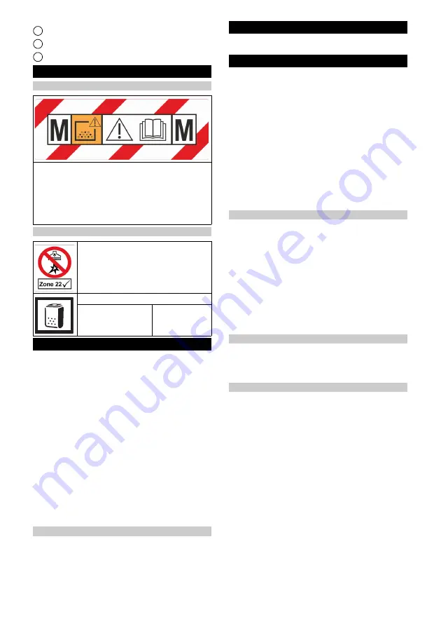 Kärcher NT 75/1 Me Ec M Z22 Manual Download Page 102