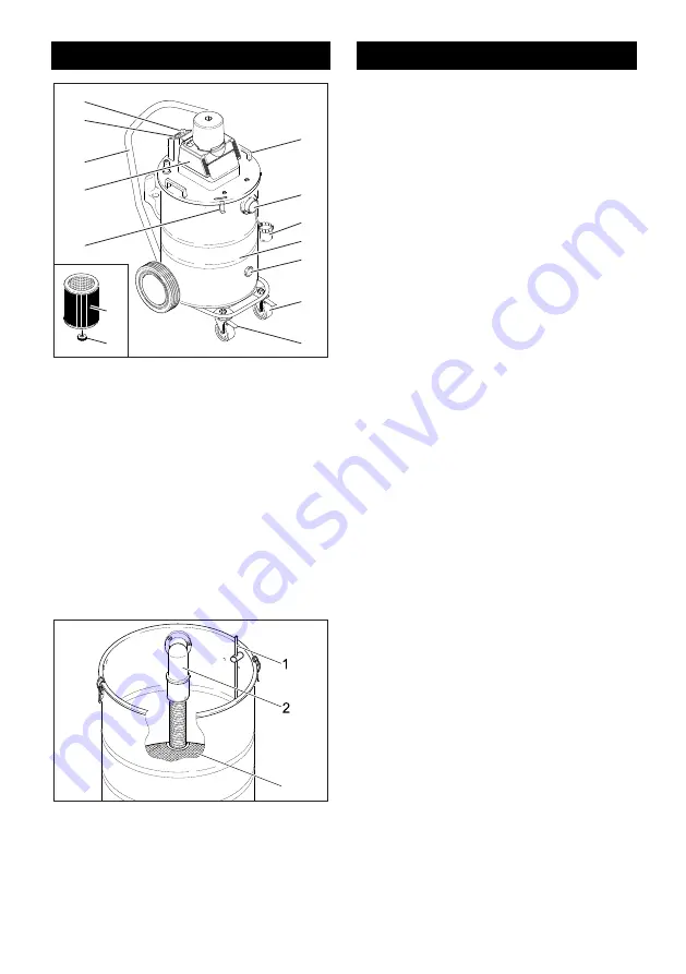 Kärcher NT 80/1 B1 M S Operating Manual Download Page 143