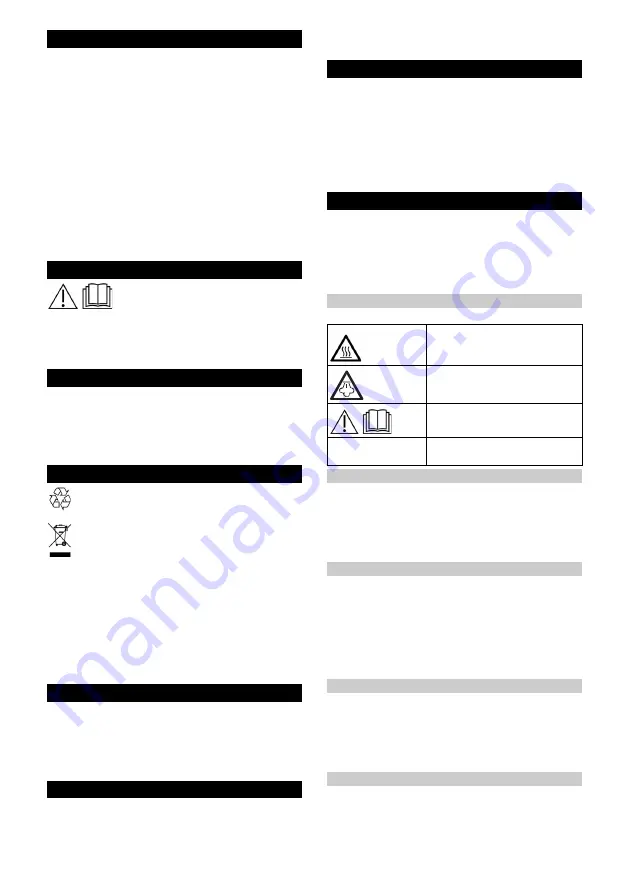 Kärcher SC 4 EasyFix Iron Original Operating Instructions Download Page 152