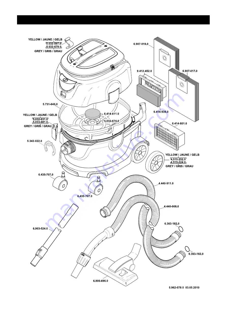 Kärcher T 15/1 Manual Download Page 149