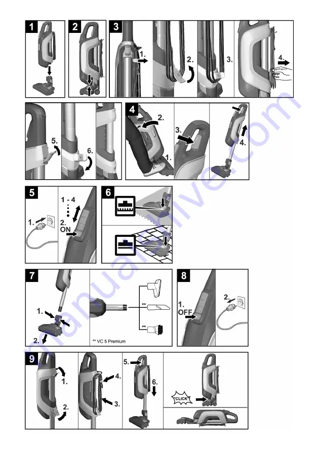 Kärcher VC 5 Original Operating Instructions Download Page 3