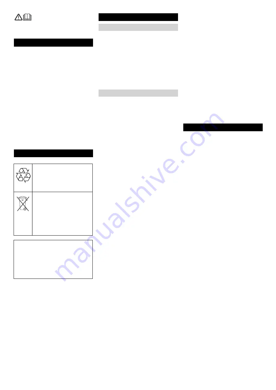 Kärcher WPD 100 Original Instructions Manual Download Page 91