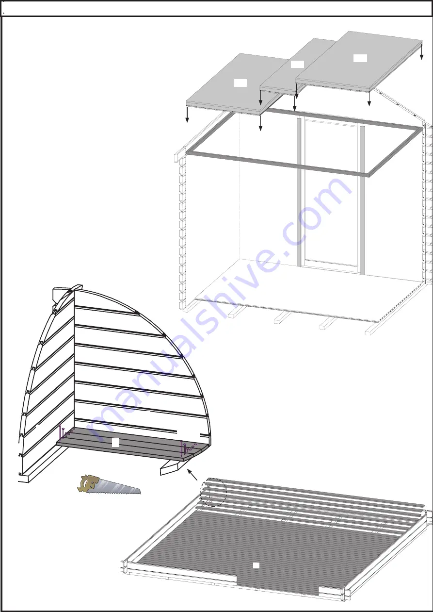 Karibu GARDEN 2 Building Instructions Download Page 32