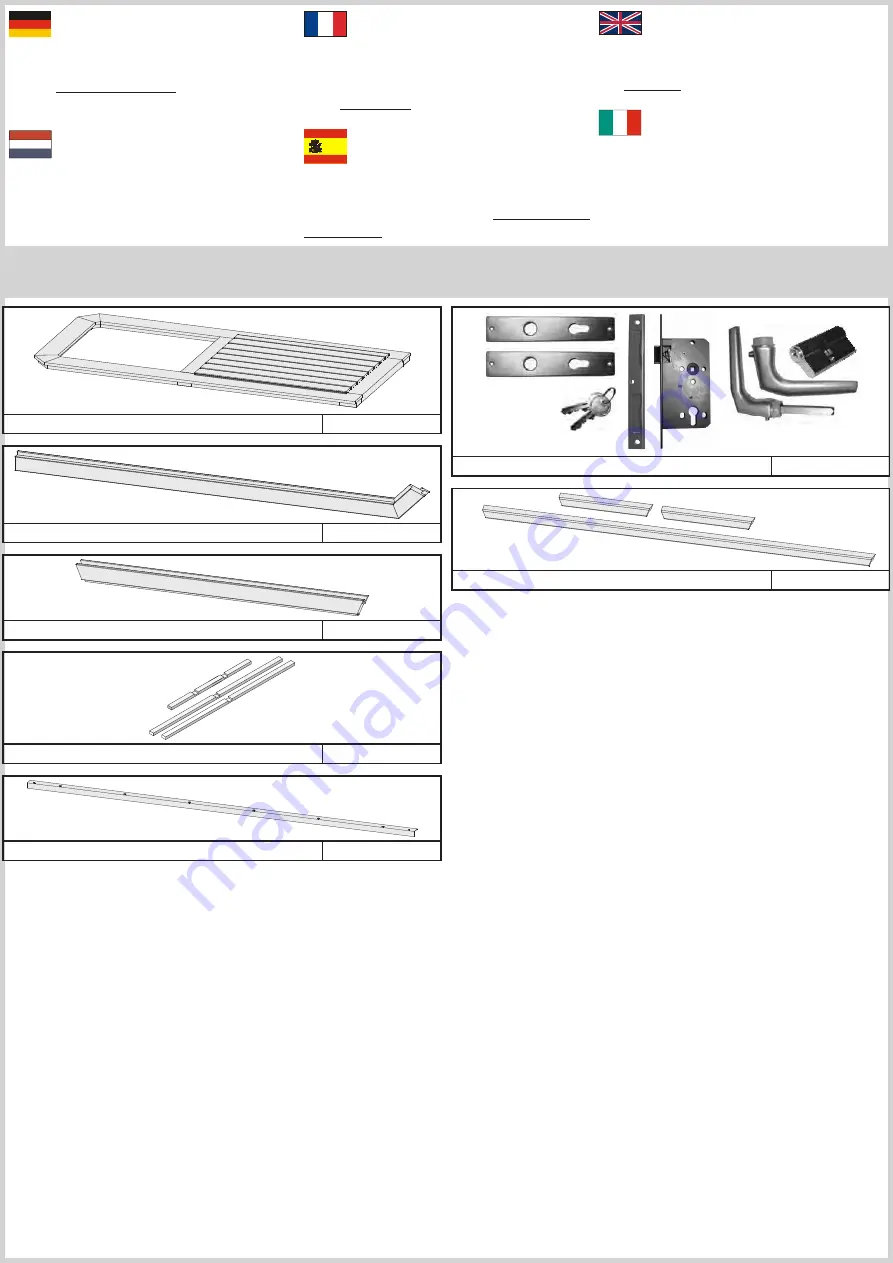 Karibu GARDEN 2 Building Instructions Download Page 34