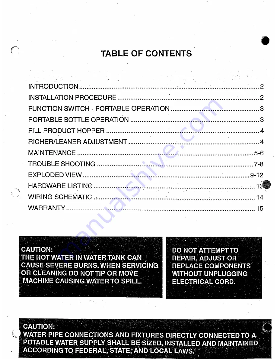 Karma 752 Instruction Manual Download Page 2