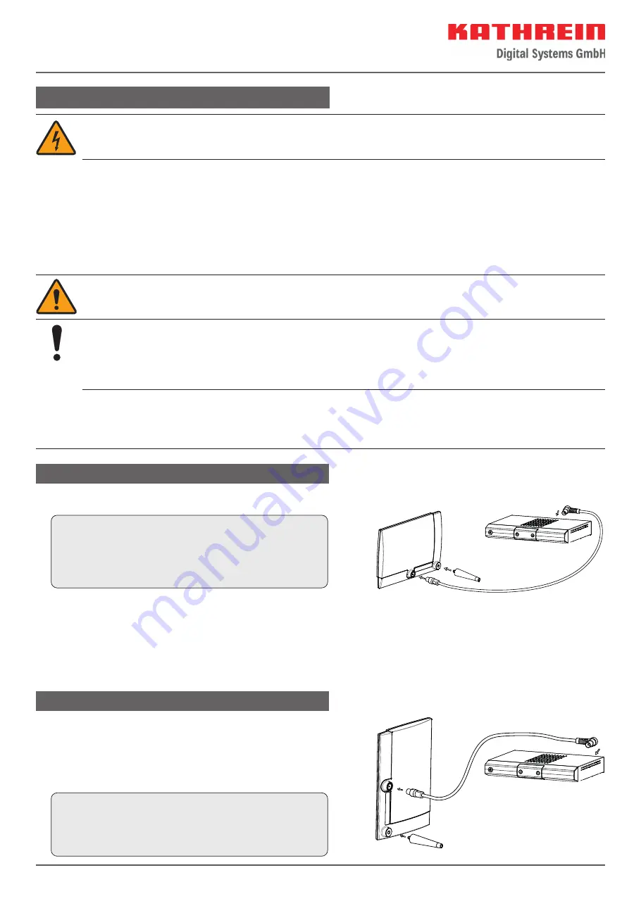 Kathrein BZD 30 Quick Start Manual Download Page 5