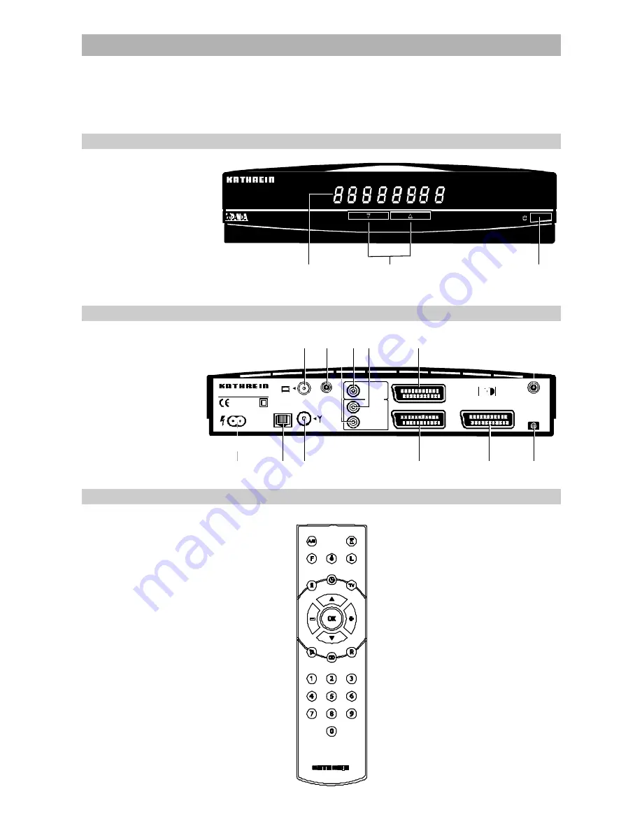 Kathrein UFD 440 Скачать руководство пользователя страница 8