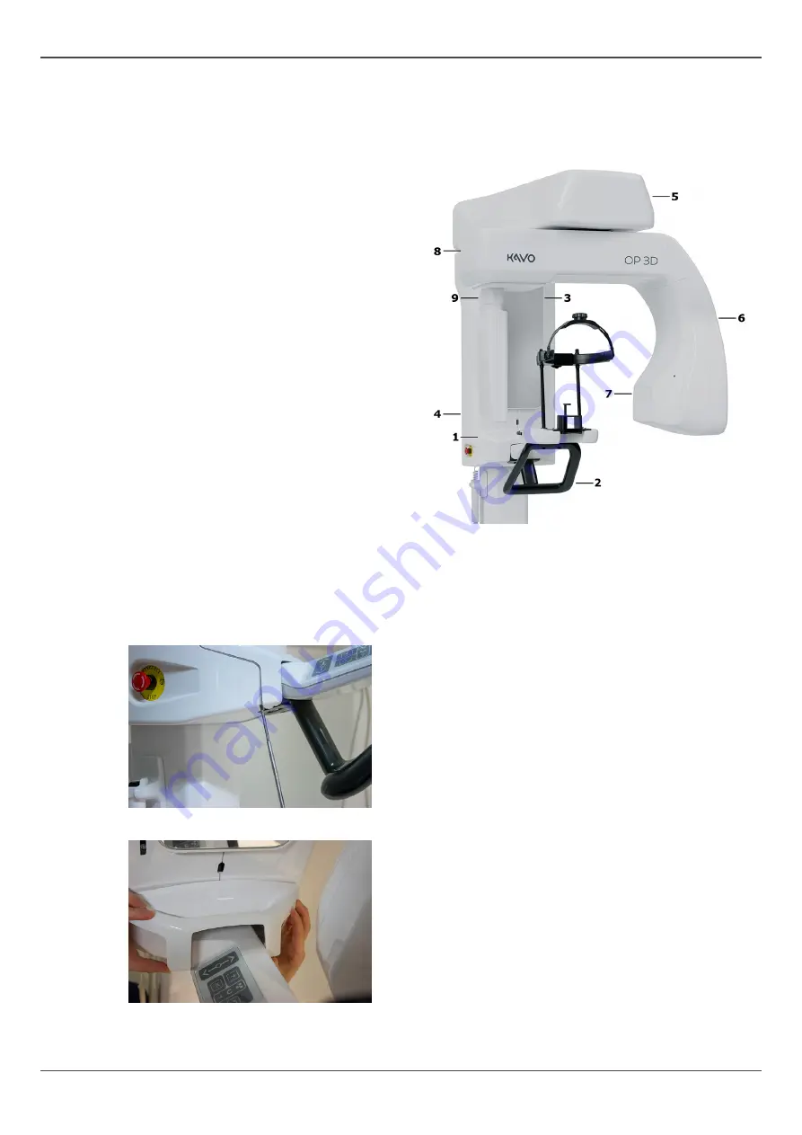 KaVo ORTHOPANTOMOGRAPH OP 3D Installation Manual Download Page 9