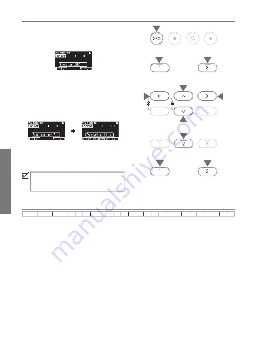 Kawai CN301 Скачать руководство пользователя страница 22