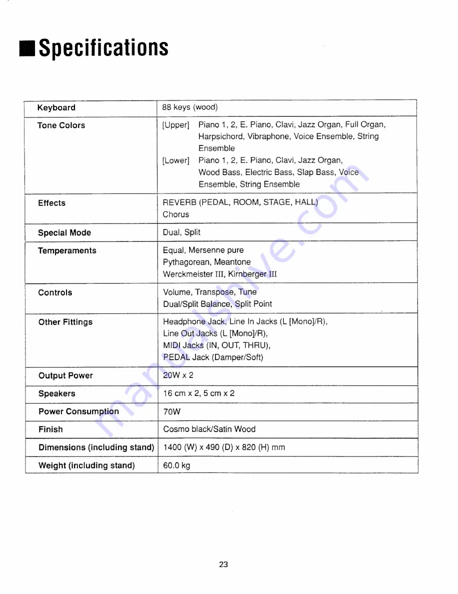 Kawai MR370 Owner'S Manual Download Page 27