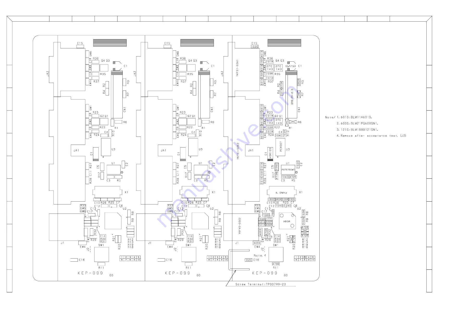 Kawai Stage Piano MP8 Service Manual Download Page 35