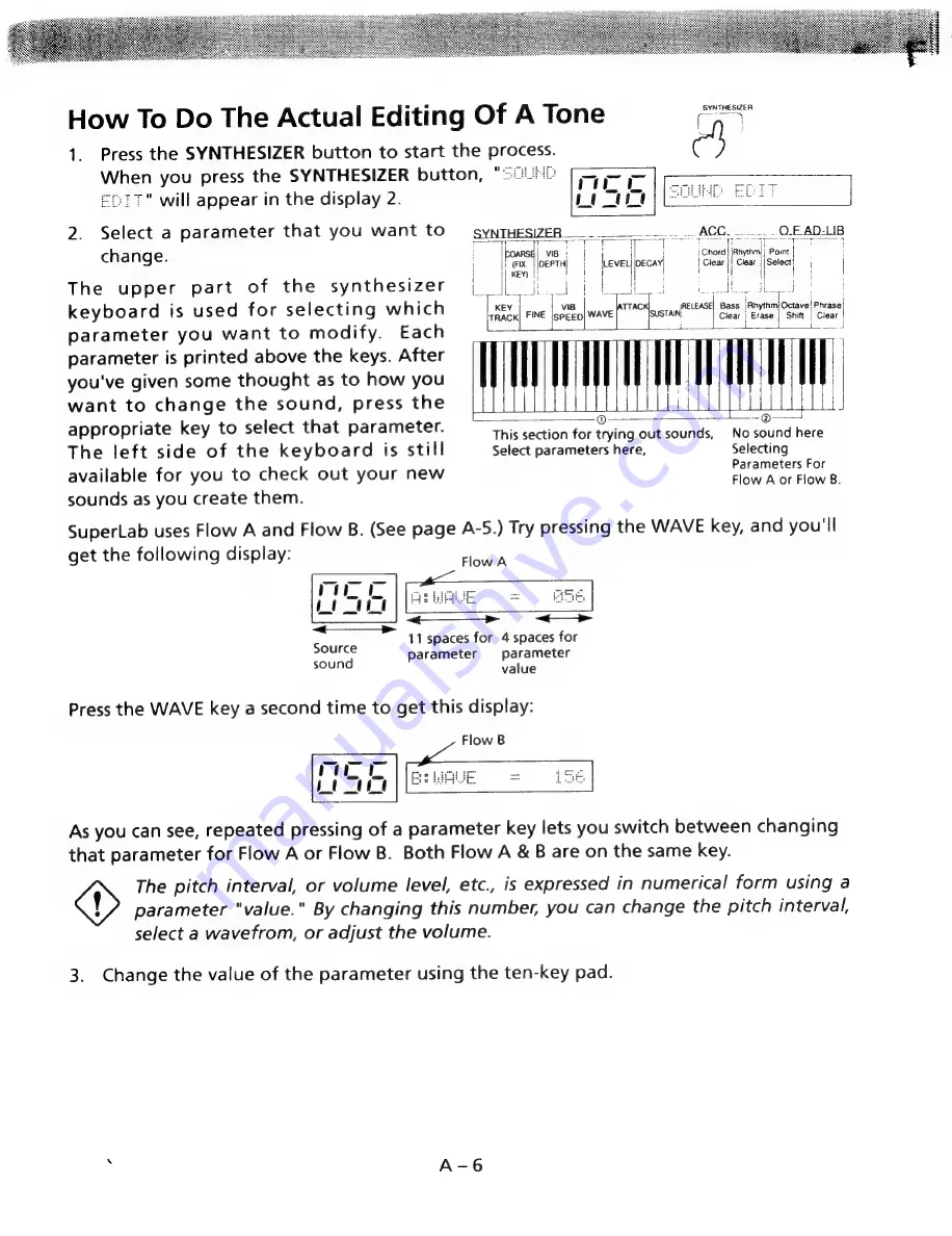 Kawai SUPER LAB FS2000 Скачать руководство пользователя страница 47