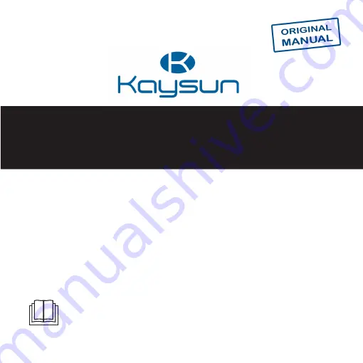 Kaysun KCTAQ-03 Installation & Owner'S Manual Download Page 1