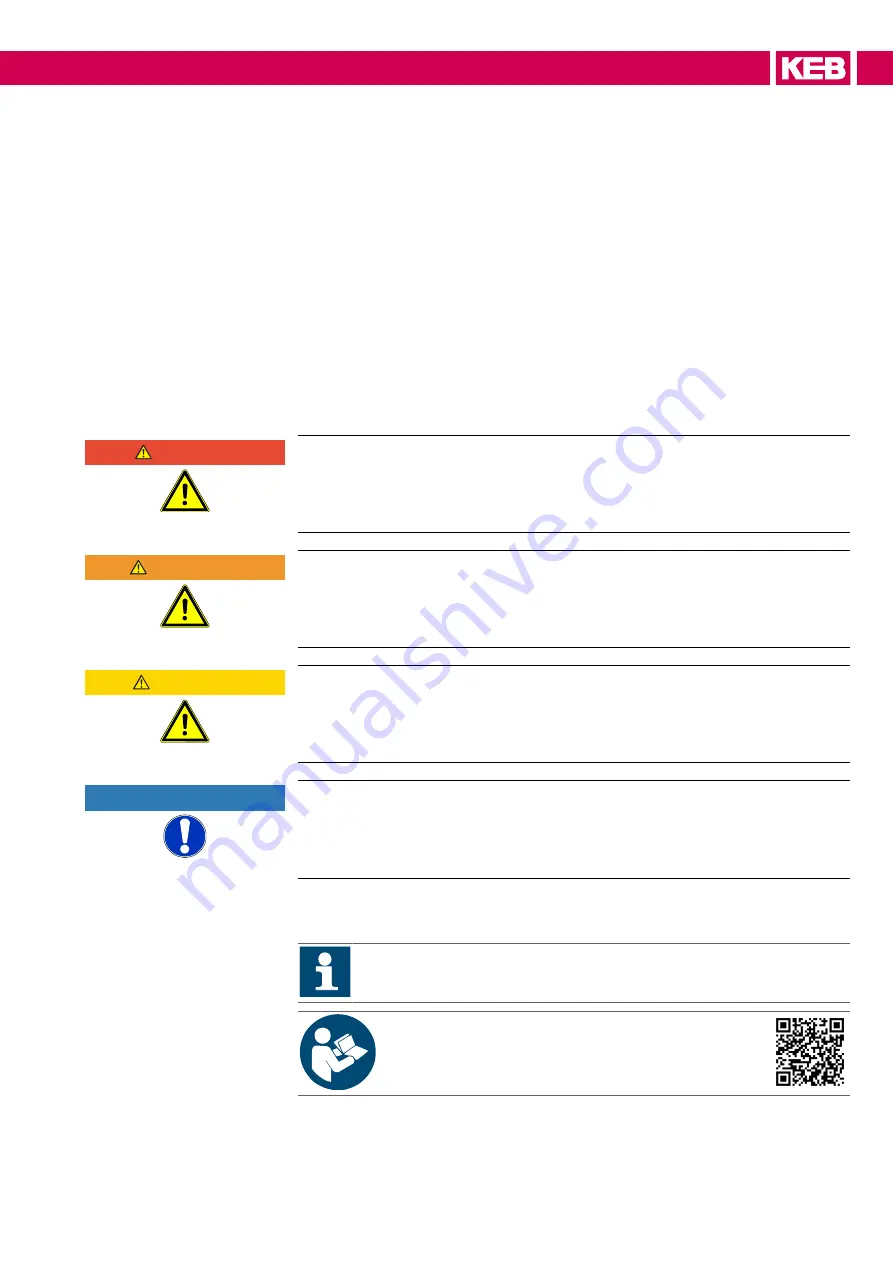 KEB COMBILINE E6 Series Instructions For Use Manual Download Page 7