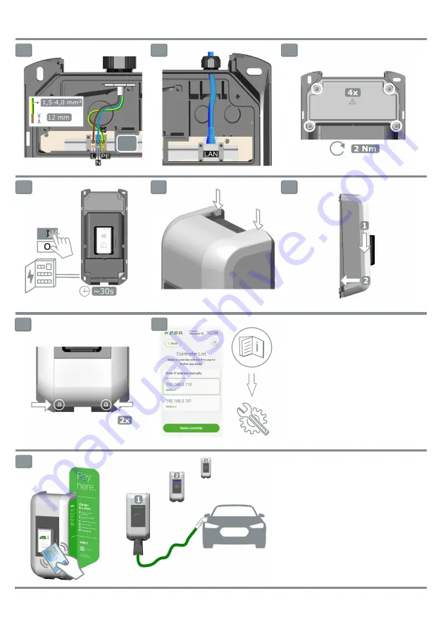 Keba KeContact T10 Quick Start Manual Download Page 56