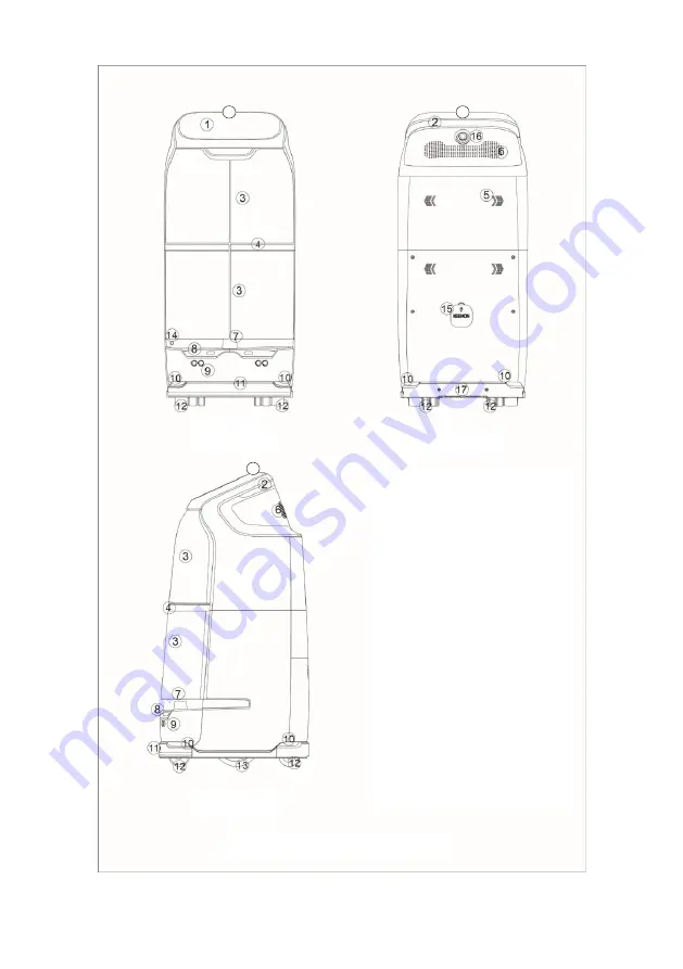 Keenon Robotics W3 User Manual Download Page 12