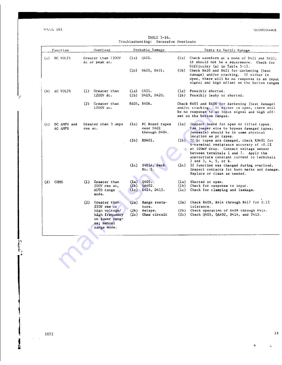 Keithley 165 Скачать руководство пользователя страница 37