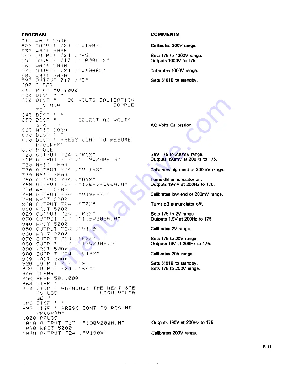 Keithley 175 Instruction Manual Download Page 46